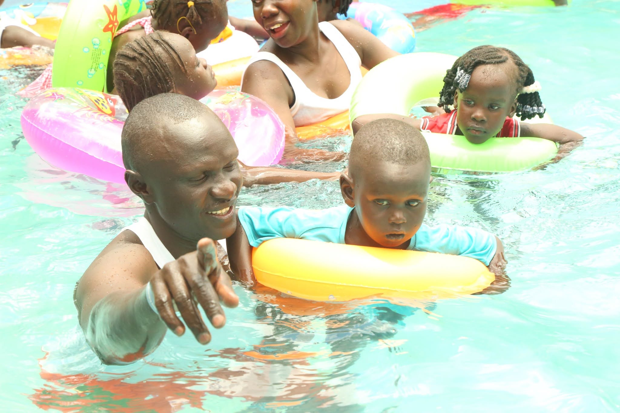 Pupil activity at New Africa