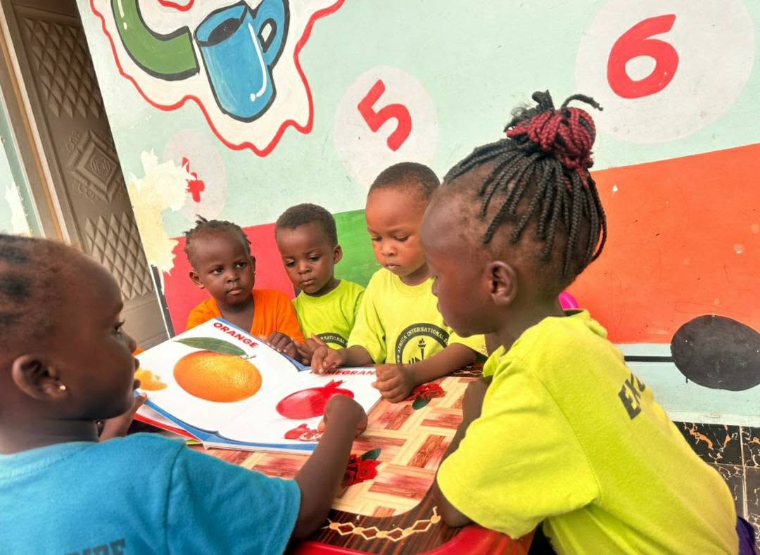 Pupils enjoying school activities